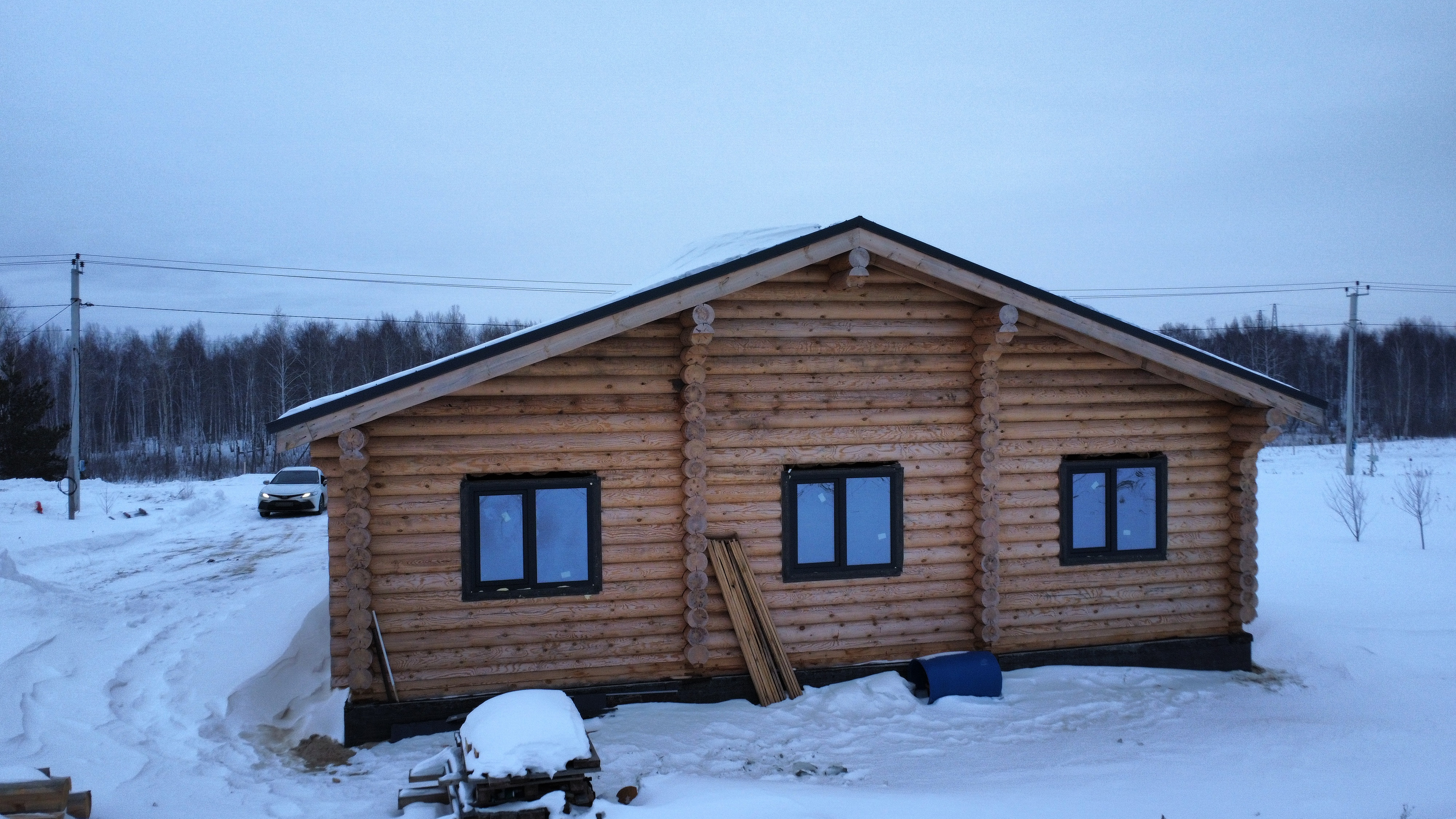 Проект № 1370 г. Тюмень д. Якуши, Старотобольский тракт. Окончание строительства июнь 2023г